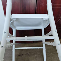 Chaise de mariage Chiavari blanche empilable et durable pour événements et banquets en extérieur – Vente en gros directe usine