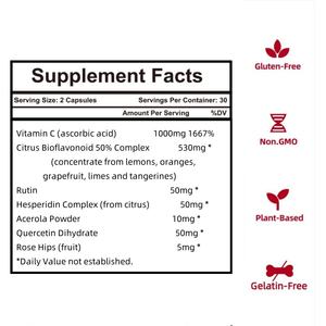 Tabletas para blanquear la piel con vitamina C de etiqueta privada, suplementos de belleza, píldora antioxidante para reducir la <span class=keywords><strong>melanina</strong></span> para mujeres embarazadas - Product Image 2