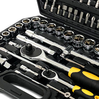 Workpro — trousse d'outils de réparation de voiture, cr-v, ensemble d'instruments, prises manuels, clefs, 94 pièces