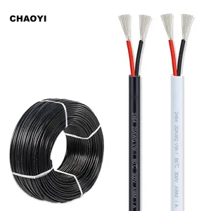 Muestra gratis AWM UL2464 Multi Core Wire 2 Core 20AWG PVC Cobre estañado Flexible USB Cables DE DATOS Cable de cubierta Cable eléctrico