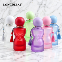 Flacon de parfum en verre rechargeable vide de 30 ml avec bouchon à vis, conteneur cosmétique en gros