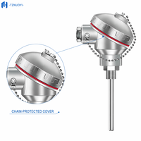 Sonde de température industrielle PT100 WZPK-230, thermomètre à résistance en platine fileté, sonde en acier inoxydable, OEM/ODM, IP67, haute performance