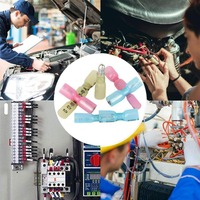 Connecteurs thermorétractables AWG22-16/16-14/12-10, largement compatibles avec les projets de réparation de câblage automobile, nautique et d'équipements électriques domestiques