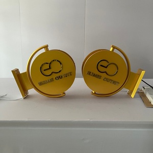 ป้ายไฟ LED รูปทรงตามสั่ง กล่องไฟหมุนได้ 360 องศา แท่นโชว์สินค้า ป้ายหน้าร้าน เหมาะสำหรับร้านค้า ร้านอาหาร คาเฟ่ - Product Image 3