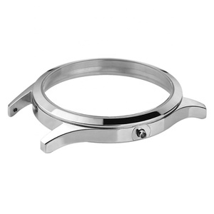 Tùy Chỉnh 40Mm WatchCase Cổ Điển Siêu Mỏng Quart Xem Trường Hợp 316L Thép Không Gỉ Đánh Bóng Trường Hợp Đồng Hồ Phù Hợp Cho <span class=keywords><strong>GL20</strong></span> Phong Trào - Product Image 1