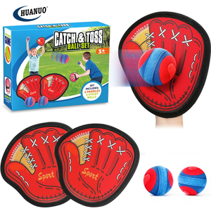 Kids Toss and Catch <strong>Ball</strong> Game Outdoor Yard Games Beach Toys Pool Toddler Baseball Glove &amp; Catch <strong>Ball</strong> Toys - Product Image 1