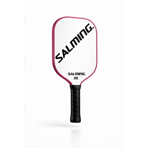 La raqueta de pickleball Salming S2 presenta una forma estándar y un agarre antideslizante, diseñada para que los adultos disfruten del juego durante toda la temporada. - Product Image 2