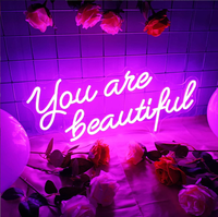 LED Sunset Wave Neon Sign Dimmable USB Powered Customizable Remote Control Mall Bedroom Living Room Decor Man Cave Parties Blood