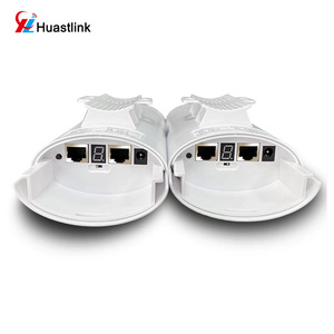 Huastlink HC503 ระยะ 3 กม. ความเร็ว 300mbps 5.8GHz บริดจ์เครือข่ายไร้สายแบบจุดต่อจุด ชิปเซ็ต AR9344 พอร์ต 1 <span class=keywords><strong>WAN</strong></span>+1 LAN สำหรับภายนอกอาคาร มาตรฐาน CE/FCC - Product Image 2