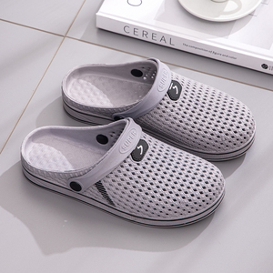 Summer New PVC slippers for Men Custom Logo Beach <strong>Flip</strong> <strong>Flops</strong> Anti-Slip Outsole Light Weight Flat Sandal - Product Image 6