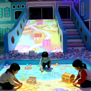 Sistema de Proyección Interactiva AR con Juegos de Proyección en el Suelo para Niños, Equipo de Juegos para Interiores - Product Image 1