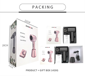 Wireless Hairdryer Lithium <strong>Battery</strong> Rechargeable Portable <strong>Hair</strong> <strong>Dryer</strong> - Product Image 6
