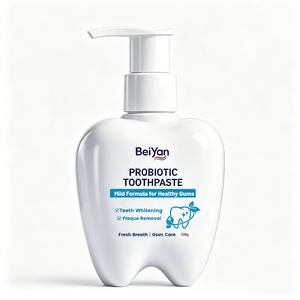 <span class=keywords><strong>Pasta</strong></span> Dental Probiótica Blanqueadora <span class=keywords><strong>de</strong></span> <span class=keywords><strong>Dientes</strong></span> con Sabor a Menta y Coco, Elimina Manchas y <span class=keywords><strong>Mal</strong></span> <span class=keywords><strong>Aliento</strong></span>, <span class=keywords><strong>para</strong></span> <span class=keywords><strong>Dientes</strong></span> Sensibles, Uso Doméstico, Venta al Por Mayor - Product Image 1