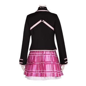 Костюм для косплея на Хэллоуин, карнавал, вечеринку, для YouTuber/VTuber, Hololive Holo Minato Aqua Debu, розовая школьная форма JK, IDOL-003 - Product Image 4