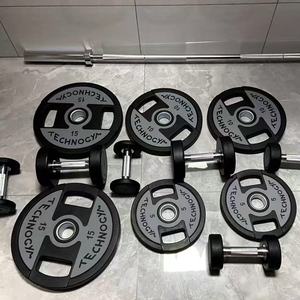 स्टील रबर पु कास्ट आयरन बारबेल प्रतिस्थापन प्लेट नंबर 3-टिकाऊ विरोधी पर्ची पोर्टेबल 20 किलोग्राम सार्वभौमिक ओम/ओडम - Product Image 2