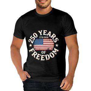 Camiseta Co. <span class=keywords><strong>Merica</strong></span> - Camiseta Patriótica de Verano para Hombre, 100% Algodón, Estilo Casual, con Diseño Patriótico de EE. UU. para el 4 de Julio - Product Image 1