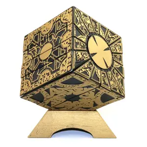 2022 New Working 1:1 Lemarchand's Lament Configuration Lock Puzzle Box From Hellraiser Multifunctional Movie Anime Toys