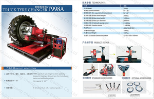 <span class=keywords><strong>Desmontadora</strong></span> <span class=keywords><strong>de</strong></span> Neumáticos para Camiones T998A <span class=keywords><strong>de</strong></span> Alta Resistencia, <span class=keywords><strong>de</strong></span> 14 a 6 Pulgadas, con 2 Velocidades <span class=keywords><strong>de</strong></span> Rotación, para Camiones, Autobuses, Tractores y Vehículos <span class=keywords><strong>de</strong></span> Movimiento <span class=keywords><strong>de</strong></span> Tierras - Product Image 6