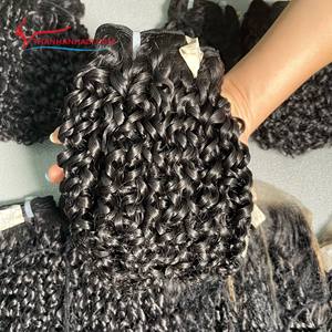 วิกผมหยิกของมนุษย์พิกซี่ผมหยิกแบบคู่ผมต่อแบบชาวเวียดนามผมมนุษย์บริสุทธิ์100% สีธรรมชาติ - Product Image 1