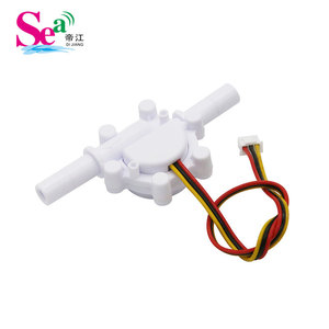Dijiang Food Grade Plastic POM 1/4 3/8 Liquid Water Flow Sensor 0.1-2L/min Counter Flowmeter ZJ-S303 for Purification <b>Machines</b> - Product Image 5