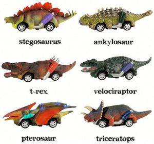 Cheap Dinosaur Car Truck With <b>Animals</b> Storage Set Juguetes Educativos Educational Toys Vehicle for Kids Boys - Product Image 2