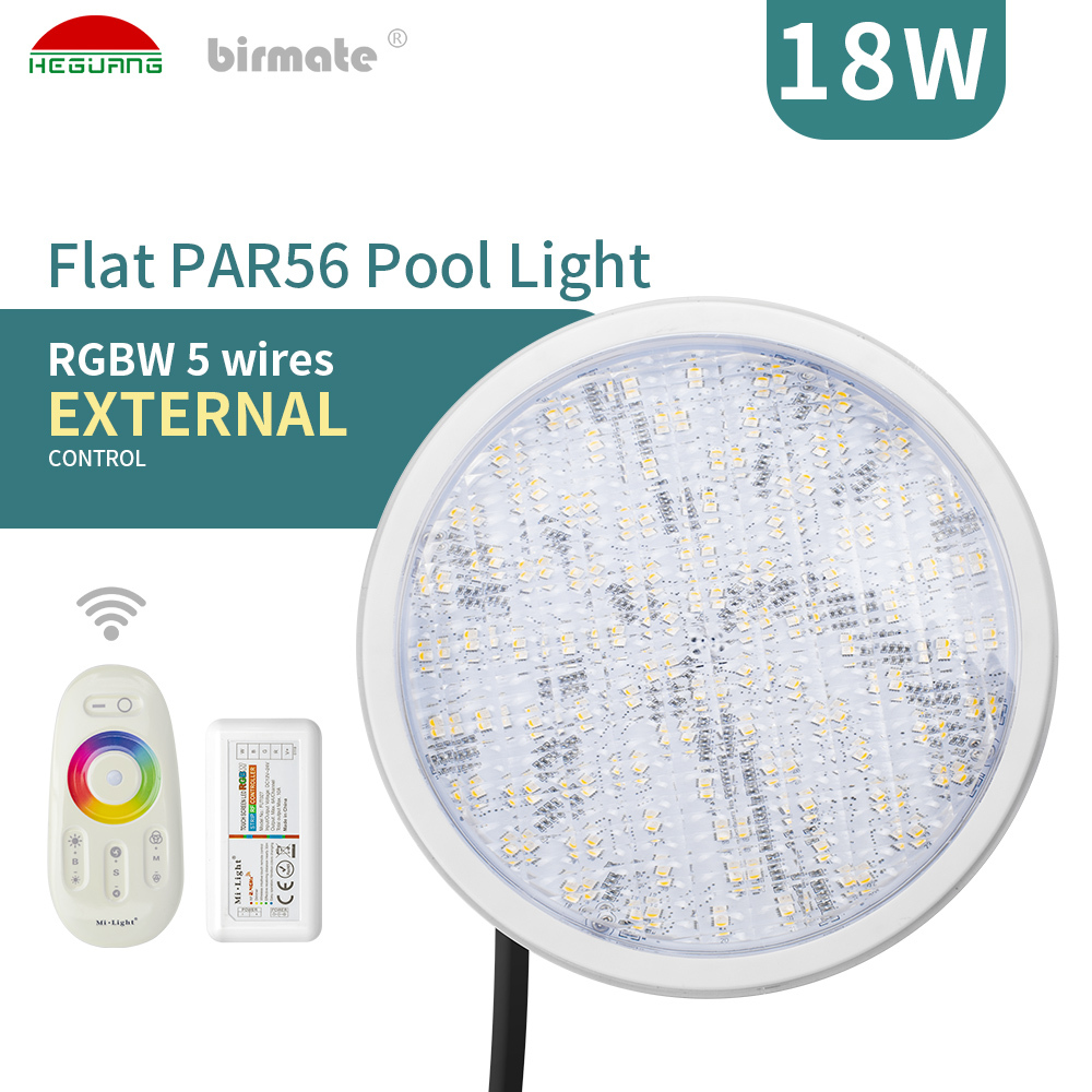 12v External Control IP68 ABS RGBW PAR56 LED Swimming Pool Light