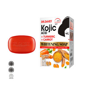 Jabón en Barra DR.DAVEY con Ácido Kójico + Cúrcuma + Zanahoria - Blanqueador y Control de Grasa - Product Image 5