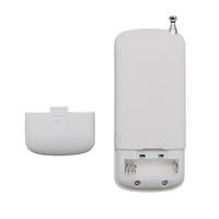 Télécommande sans fil 1000m à code d'apprentissage 1527, en plastique, 2 boutons, pour éclairage, pompe à eau, domotique