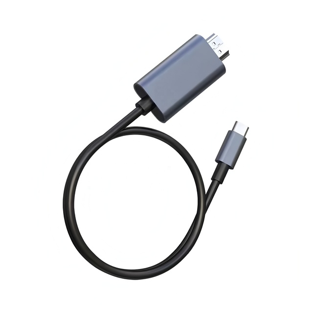 4K Type C to HDMI Cable USB C to HDMI Adapter for Phone Tablet Laptop Steam Deck Switch to TV Monitor Projector
