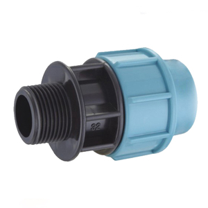 Raccord de compression rapide PP pour système de tuyauterie d'irrigation <span class=keywords><strong>en</strong></span> plastique HDPE de 20 à <span class=keywords><strong>110</strong></span> mm - Product Image 2