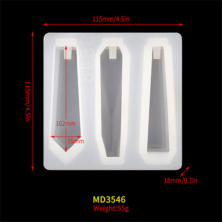 Tige en forme de 3546 blanche