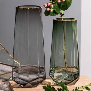 Vaso de Vidro Moderno e Elegante com Design de Cristal Liso e Transparente para Plantas Aquáticas Art Déco para Decoração de Sala de Estar, Escritório e Casa - Product Image 5