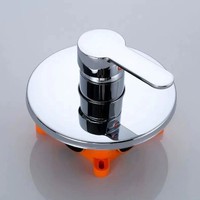 Mitigeur de douche dissimulé en laiton, robinet de douche, robinet mitigeur d'eau chaude et froide, robinet de douche 1-3 voies, mitigeur de cylindre