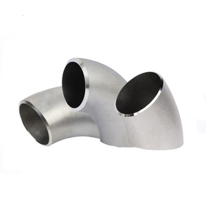 거울 매트 완성 된 304 316 엉덩이 용접 이녹스 파이프 피팅 90 도 45 도 스테인레스 스틸 팔꿈치 - Product Image 3
