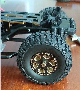 Lốp Cao Su Với Vành Bánh Xe Beadlock Bằng Nhôm Đồng Thau <span class=keywords><strong>1.0</strong></span> Cho 1/24 RC Axial SCX24 Tất Cả Các Mẫu 4 Chiếc - Product Image 6