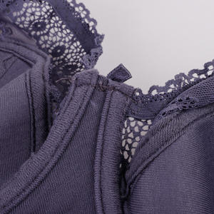 Ladymate ODM/OEM Sujetador De Encaje Para Mujer Sujetador De Encaje Copa Completa Ultrafino No Acolchado Cobertura Completa Sujetador De Talla Grande - Product Image 6