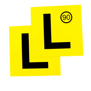 Stampa magnetica personalizzata L piatti studente Driver piastre velocità limitata adesivo L piastre auto lettera ventosa segno - Product Image 5