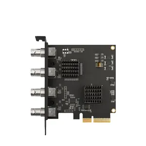 定制内部PCIe高品质SDI视频采集卡，用于专业直播