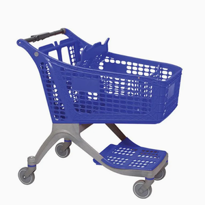 Carrito de supermercado Carrito de compras de plástico - Product Image 4