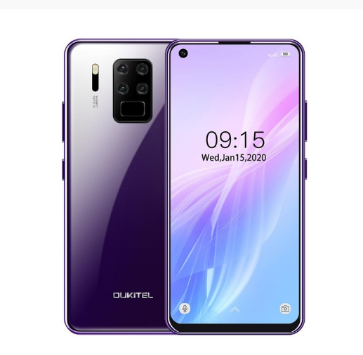 OUKITEL C18 Pro 4G LTE 안드로이드 9.0 스마트 폰 4GB + 64G 휴대 전화 6.55 "HD 화면 옥타 코어 4000mAh 배터리