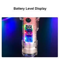 Encendedor Eléctrico USB Multifuncional para Exteriores, Encendedor Recargable de Doble Arco, Tres Modos de Iluminación, Encendedor Impermeable IP56