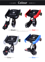 Support de téléphone pour moto en alliage d'aluminium CNC personnalisé Kewig, accessoires pour équipement de cyclisme en plein air, support de téléphone pour scooter et vélo