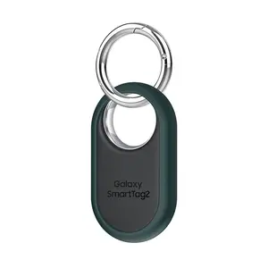 Newest For Samsung Galaxy SmartTag 2 Pet Case With Keychain Anti-fall Anti-lost Cover For Galaxy SmartTag 2 Silicone Case