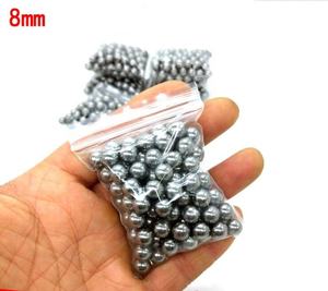 100 teile/beutel 8mm Stahlkugeln Jagd Schleuder Edelstahl Schleuder kugeln Katapult Schleuder Schlag Munition Stahlkugel - Product Image 2