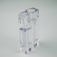 Services de Prototypage Rapide et Usinage CNC en PMMA Acrylique Haute Transparence, Usinage par Fil Électro-érosion, Boîtiers Plastiques Personnalisés