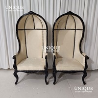 Cage à oiseaux romantique trône chaises Double places or rose pour mariage mariée marié fêtes d'anniversaire hôtel chambre salon