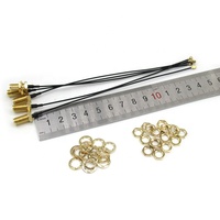 Câbles coaxiaux RF SMA femelle vers U.FL//MHF4 Pigtail RG113/RG81/RG1.37 pour antennes de communication, 15cm/20cm/5cm