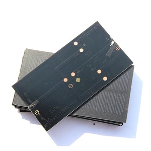 Panneau solaire en silicium monocristallin 0,8W 5,5V 118x63MM laminé givré pour chargeur solaire - Product Image 3