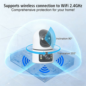 Cámara de Seguridad Inalámbrica 2K para Exteriores, 3MP HD con Giro e Inclinación de 360° °   Cámara de seguridad para el hogar con ángulo de visión amplio, resistente a la intemperie - Product Image 4