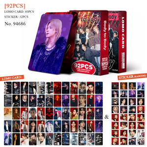 KPOP Arirang/Body to Body/hooligan/SWIM Photocard Lomo Card Photo 92pcs/box Bangtan Boys  Fabriqué en papier - Product Image 1